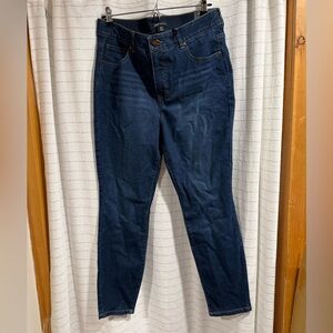 Jones New York Dark Blue Skinny Jeans